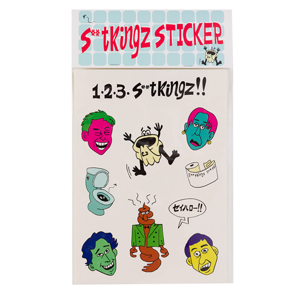062顔色どおしちゃったんでステッカー | s**t kingz | A!SMART