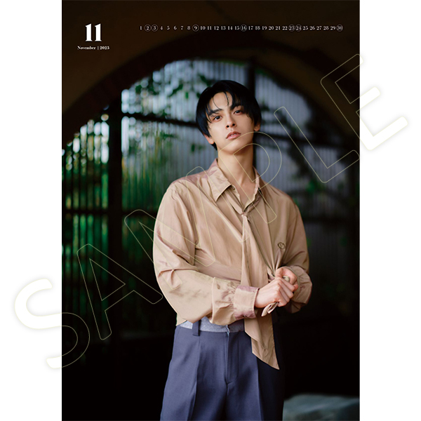 新原泰佑 2025.4-2026.3 calendar | 新原 泰佑 | A!SMART