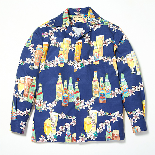 Alcohol Mask Aloha Shirt