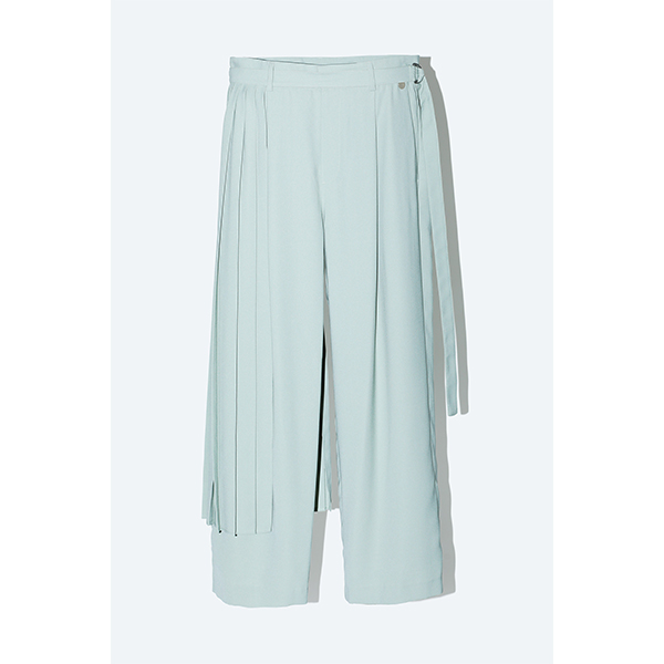 2way Layered Skirt Pants /Inspired by ネビュラロマンス /Green