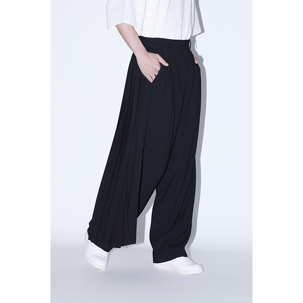 2way Layered Skirt Pants /Inspired by Nebula Romance /Black
