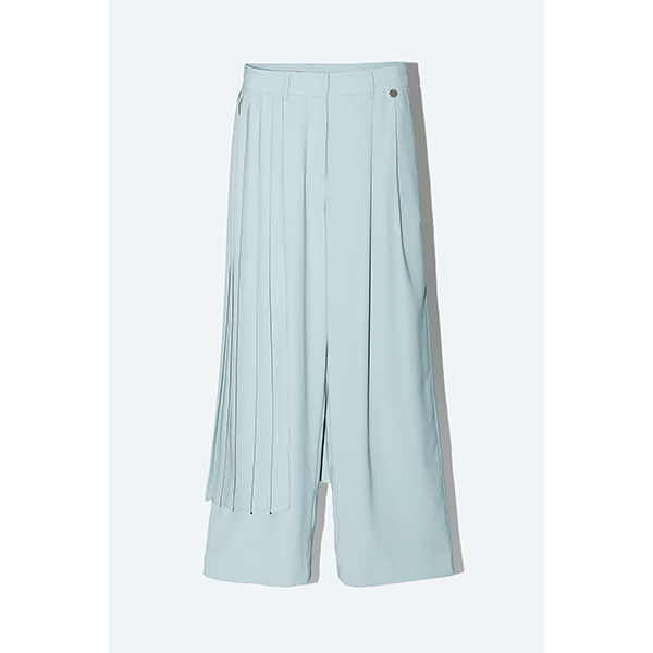 Layered Skirt Pants /Inspired by ネビュラロマンス /Green | Perfume