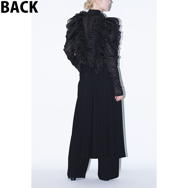 Layered Skirt Pants /Inspired by ネビュラロマンス /Black | Perfume