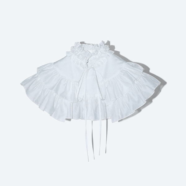 2way False Collar /Inspired by GISHIKI /White | Perfume Closet | A