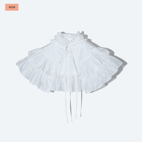 2way False Collar /Inspired by GISHIKI /White