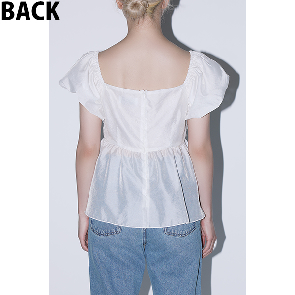 2way Blouse /Inspired by GISHIKI /White | Perfume Closet | A!SMART