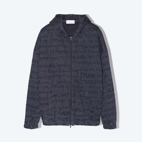 Inked Out Zip Up Hoodie | Perfume Closet | A!SMART