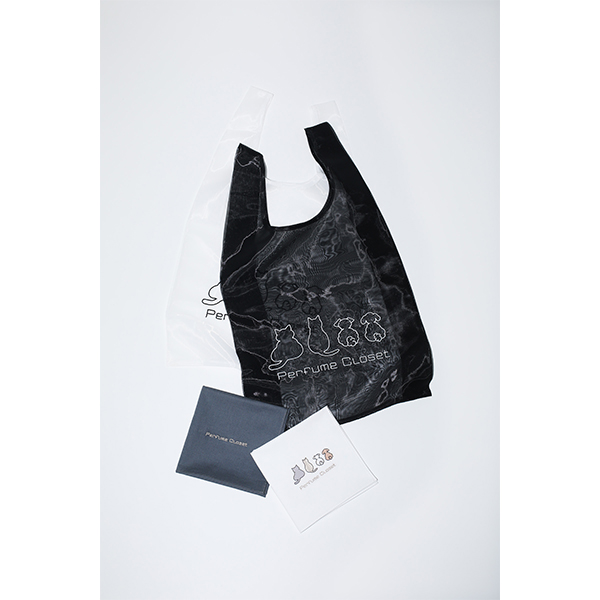 naotte × Perfume Closet Sheer Bag /Black