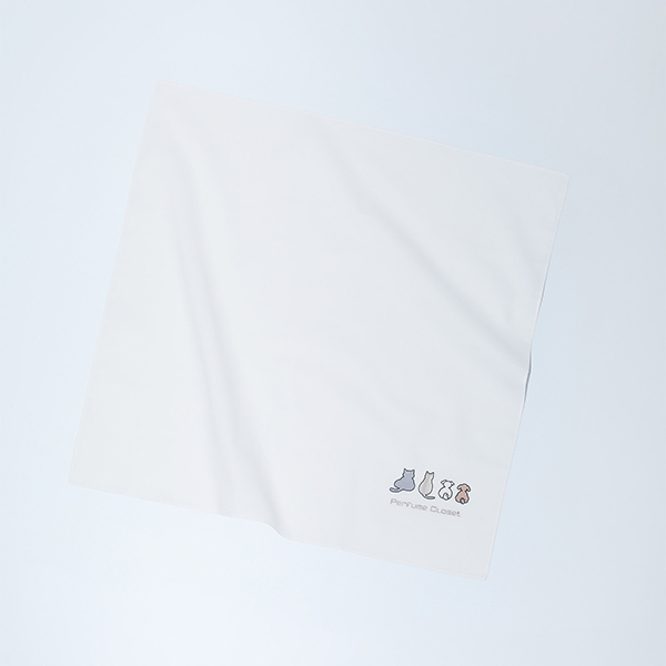 naotte × Perfume Closet Handkerchief /White | Perfume Closet | A!SMART