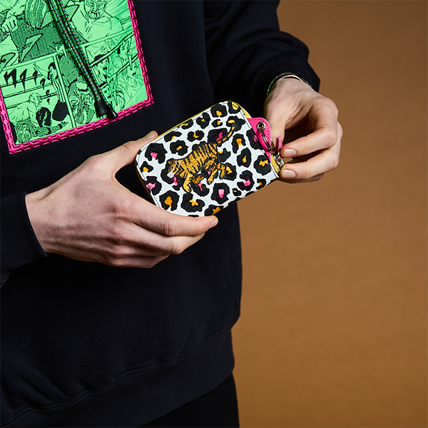 Tiger ga mask Wallet/Pink | ユキヒーロープロレス | A!SMART