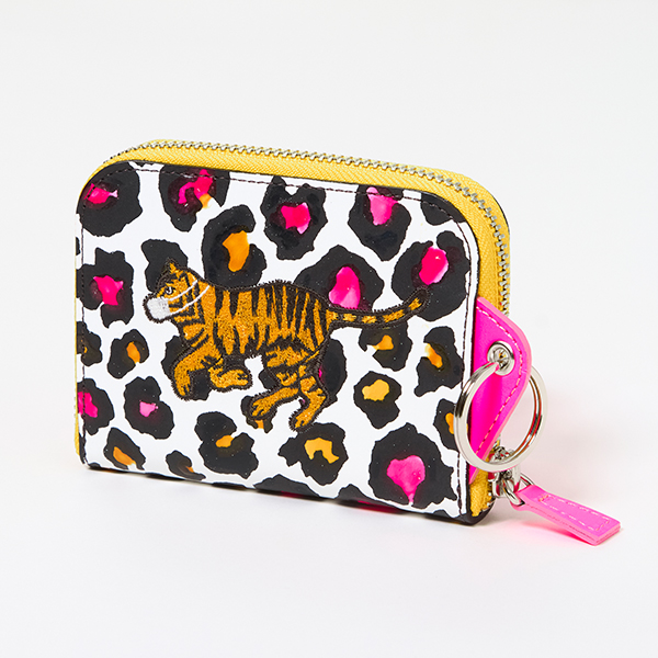 Tiger ga mask Wallet/Pink | ユキヒーロープロレス | A!SMART