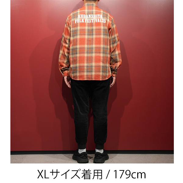 ✨桑田佳祐　ネルシャツ KUDANSHITA FOLK FESTIVAL '25 ネルシャツ | 桑田 佳祐 | A!SMART