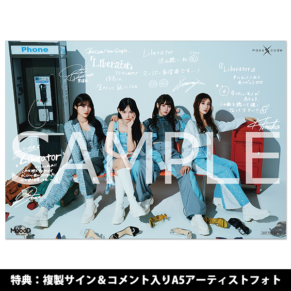 PassCode Undo→StepTOUR2024ポスター メンバーサイン入り Asia Tour 2024 IN JAPAN | PASSCODE