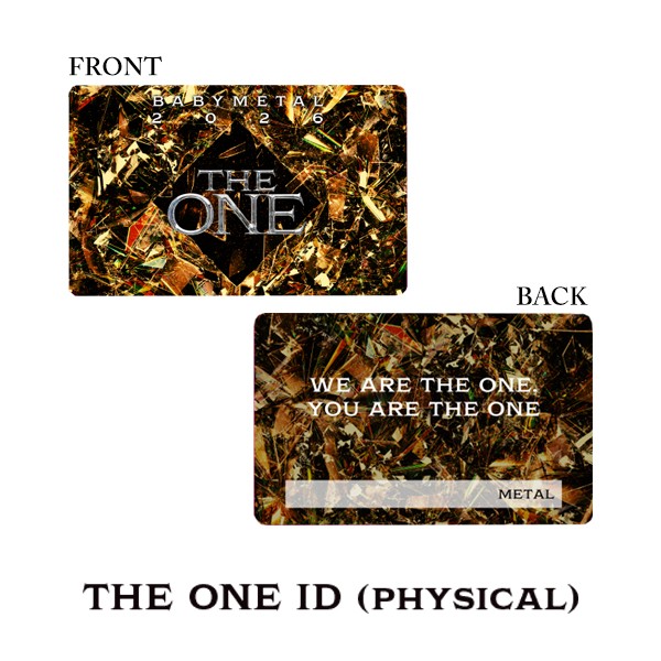 THE ONE TEE 2026」限定カラー GOLD | BABYMETAL | A!SMART