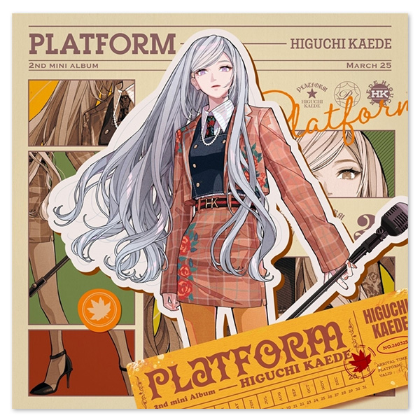 樋口楓 2ndミニアルバム「PLATFORM」【通常盤】