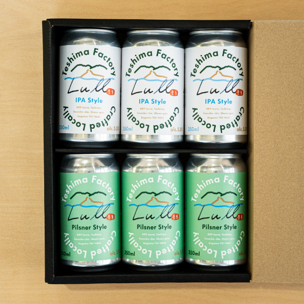 Lull IPA / Pilsner（6本セット） | Teshima Factory | A!SMART