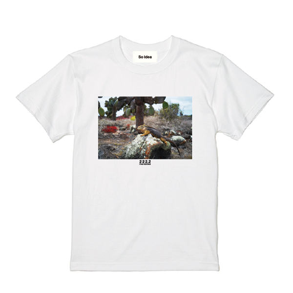 雅博 Earth-Life T-shirt (Galapagos Land Iguana) | Masaharu Fukuyama | A