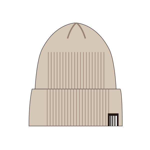 リブニットキャップ（BEIGE） | 福山 雅治 | A!SMART