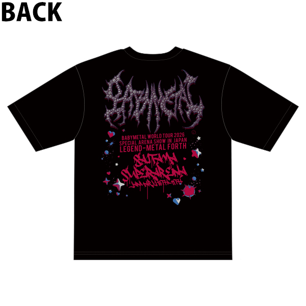 【新品】BABYL 百狐夜行 TEE サイズXXL 百狐夜行」TEE | BABYMETAL | A!SMART