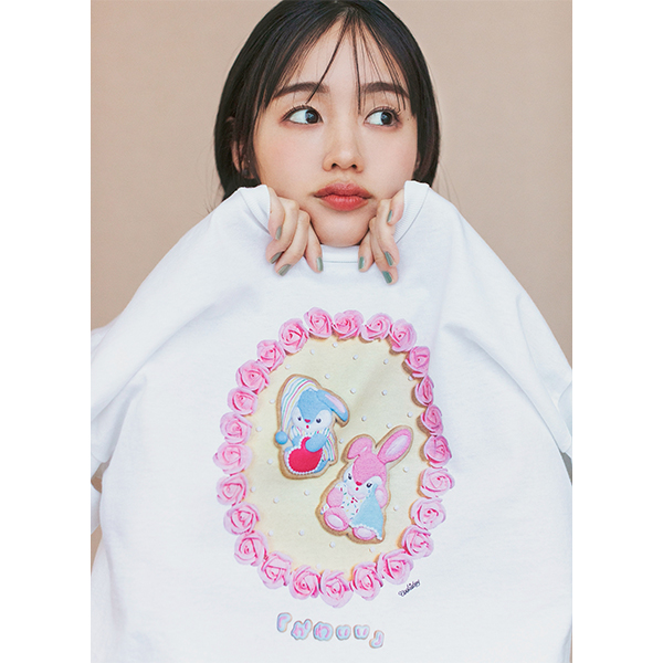 10TH ANNIVERSARY T-shirt［かわいい］ | 藤原さくら | A!SMART