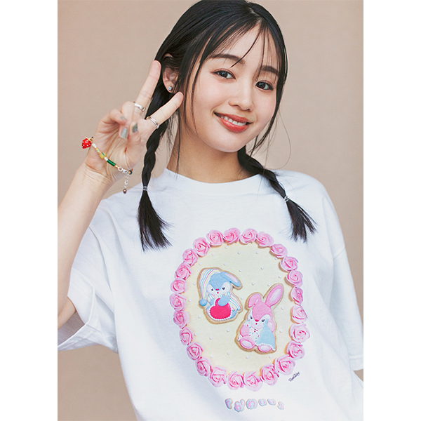 10TH ANNIVERSARY T-shirt［かわいい］ | 藤原さくら | A!SMART