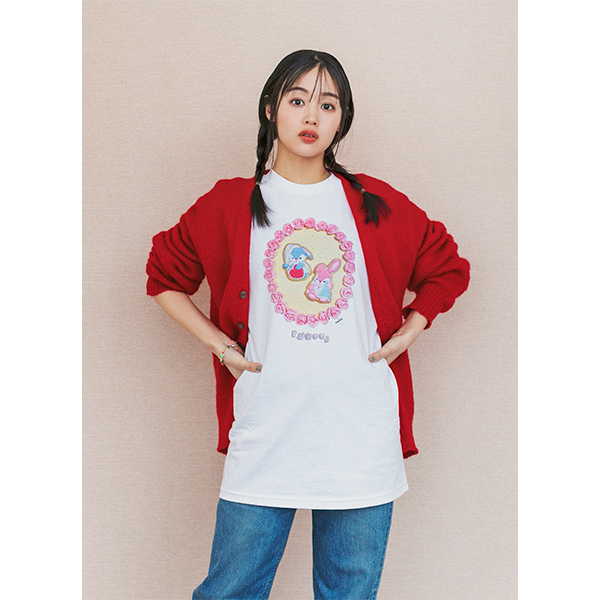 10TH ANNIVERSARY T-shirt［かわいい］ | 藤原さくら | A!SMART