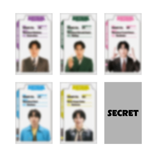 社員証風カード(ランダム封入/全6種)