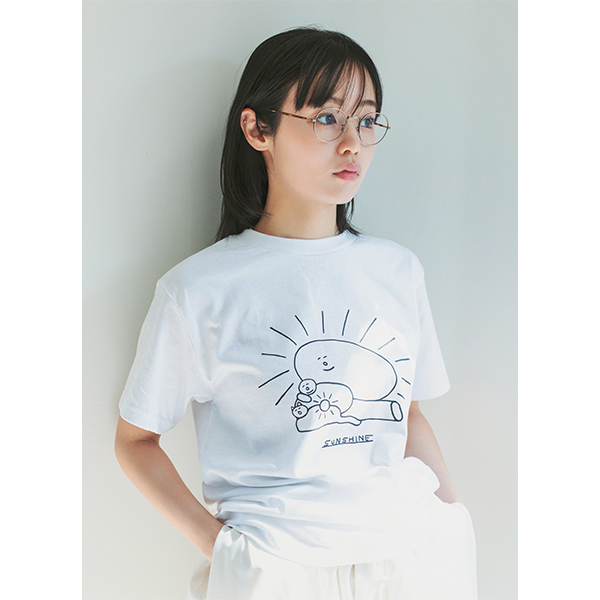10TH ANNIVERSARY T-shirt［sunshine］ | 藤原さくら | A!SMART