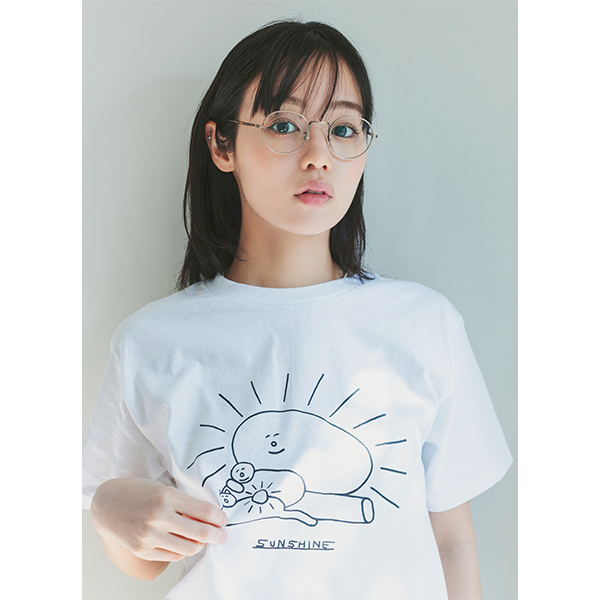 10TH ANNIVERSARY T-shirt［sunshine］ | 藤原さくら | A!SMART