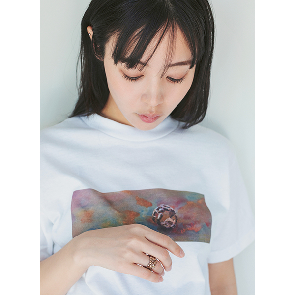 10TH ANNIVERSARY T-shirt［Angel］ | 藤原さくら | A!SMART