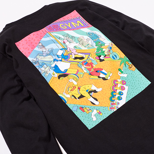 秘密GYM Long Cutsew/Black | ユキヒーロープロレス | A!SMART