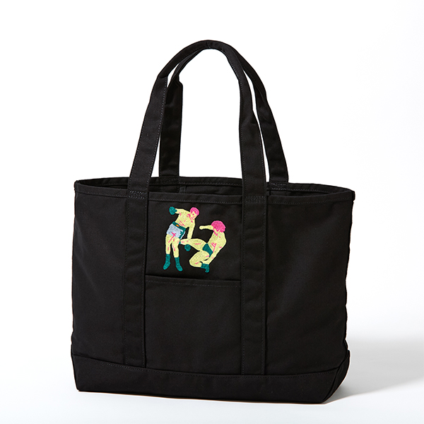 Battle of Legends-Chain stitch Tote Bag-