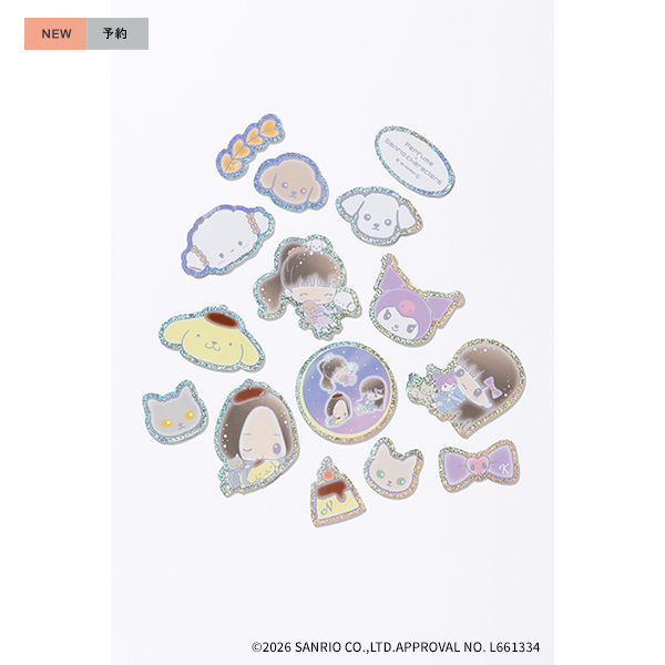 Glitter Sticker Set | Perfume | A!SMART