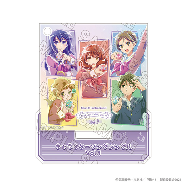 【アクリル画】商品名　「命の響」限定品　新品未使用品　10号 ミニCDアクリルスタンド＆キーホルダー キャラクターソングシングル