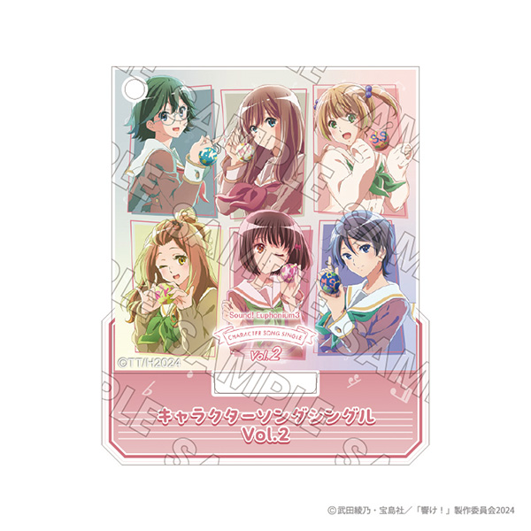 ミニCDアクリルスタンド＆キーホルダー キャラクターソングシングル