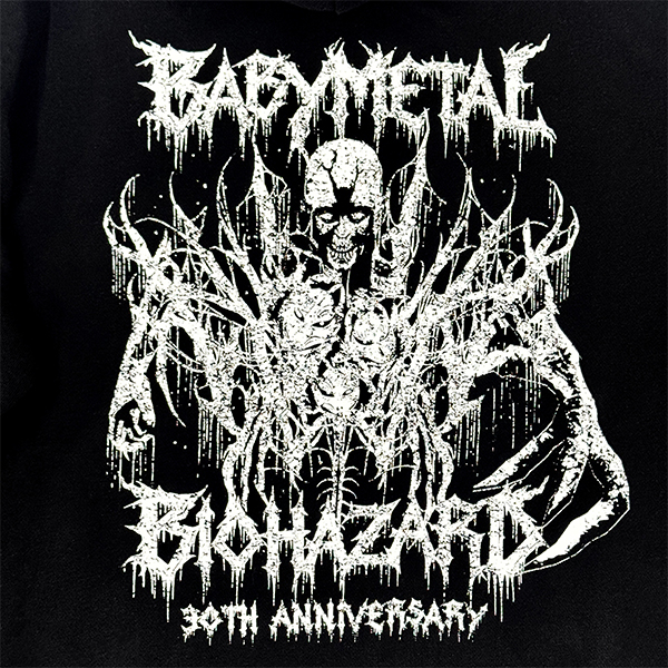 BABYMETALxBIOHAZARD 30TH ANNIVERSARY: METAL OUTBREAK ZIP-UP HOODIE