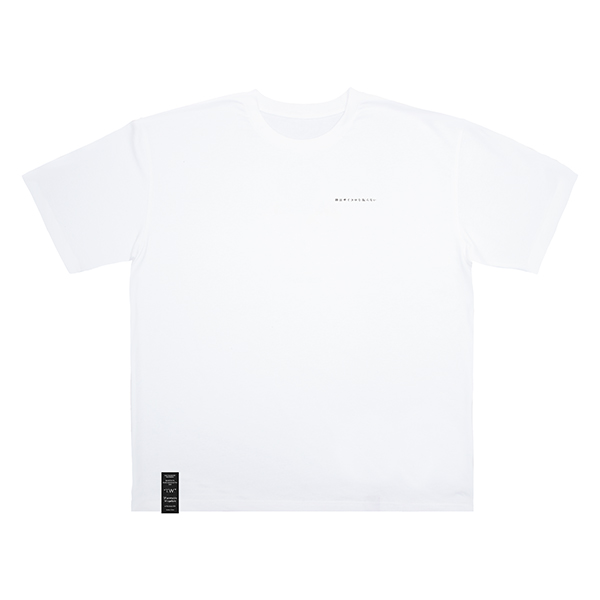 Tシャツ/White ビッグシルエット | 神はサイコロを振らない | A!SMART