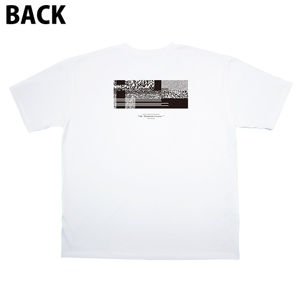 Tシャツ/White ビッグシルエット | 神はサイコロを振らない | A!SMART