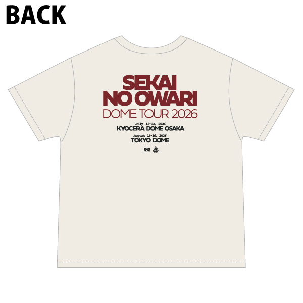 SEKAI NO OWARI Tシャツ Mサイズ THE CINEMA Tシャツ | SEKAI NO OWARI | A!SMART