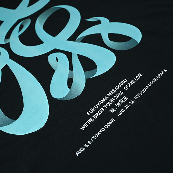 Tシャツ リボンver.【Black】 | 福山 雅治 | A!SMART