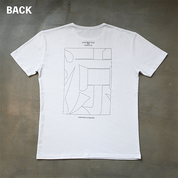 Tシャツ 文字ver.【White】 | 福山 雅治 | A!SMART