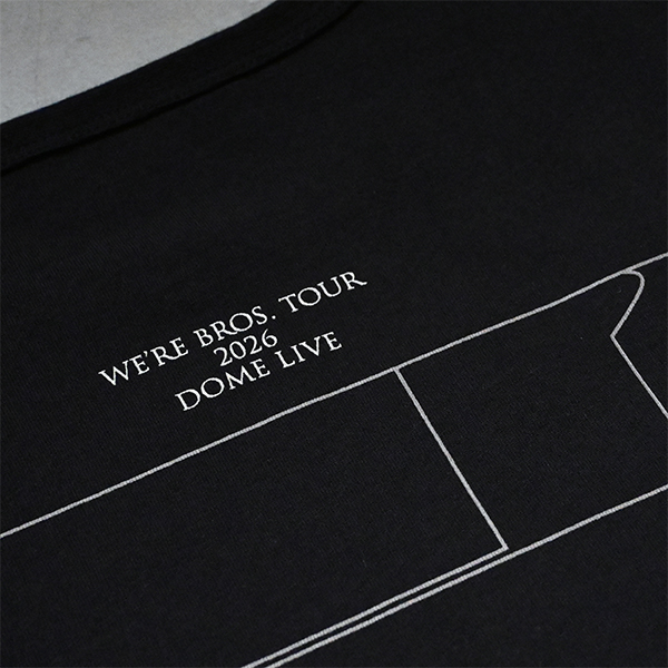 Tシャツ 文字ver.【Black】 | 福山 雅治 | A!SMART