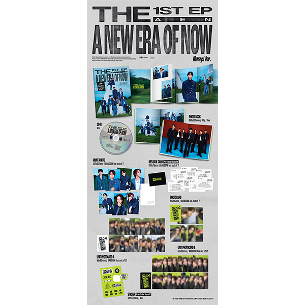 AEN THE 1ST EP『A NEW ERA OF NOW』[Always Ver.] | AEN | A!SMART