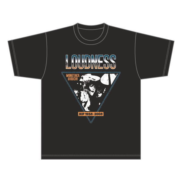 LOUDNESS Tシャツ XL ブラック　2008年 C: Higuchi Model 80's T Vintage Black | LOUDNESS | A!SMART